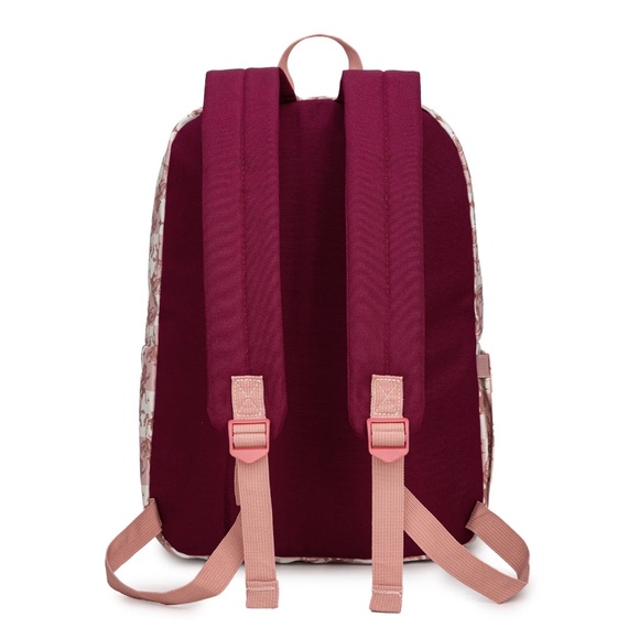Montana West Bucking Cowgirl Print Backpack -2Pcs Set - Pink